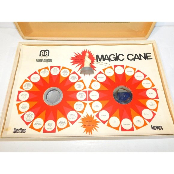 Vintage 60s MAGIC CANE SENIOR Board Game Mertrex Always Give the Right Answer - Picture 7 of 8